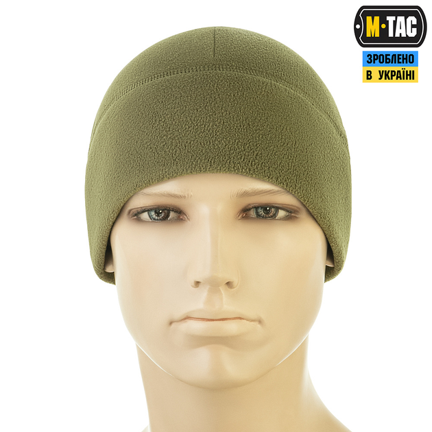 Шапка M-Tac Watch Cap Elite фліс (320г/м2) with Slimtex Tan XL - зображення 2