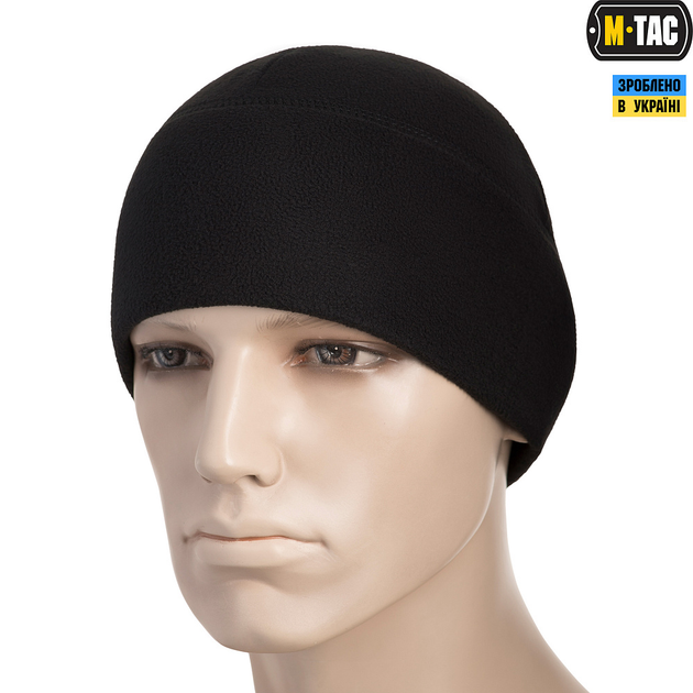 Шапка M-Tac Watch Cap Elite флис (270г/м2) Black S - изображение 1