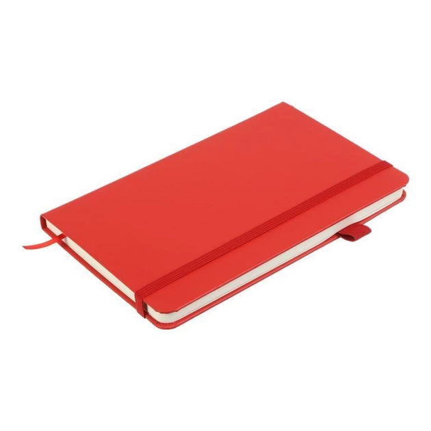 Книга записна Buromax Etalon 125*195мм 96 аркушів у крапку обкладинка штучна шкіра Червона (BM.291360-05) - изображение 3