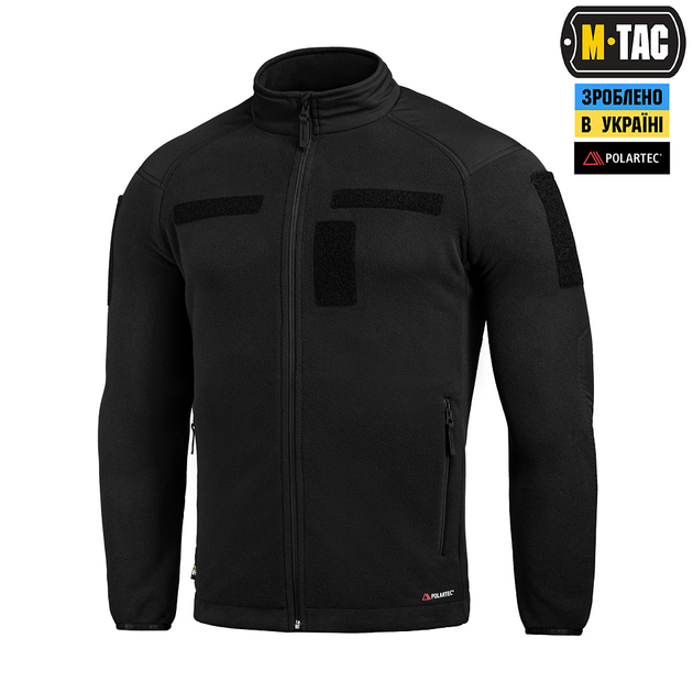 Куртка M-Tac Combat Fleece Polartec Jacket Black 3XL/R - зображення 1