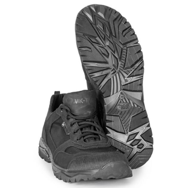 Демісезонні кросівки тактичні Vik-tailor Patriot зі вставками кордури Чорні 42 - зображення 1