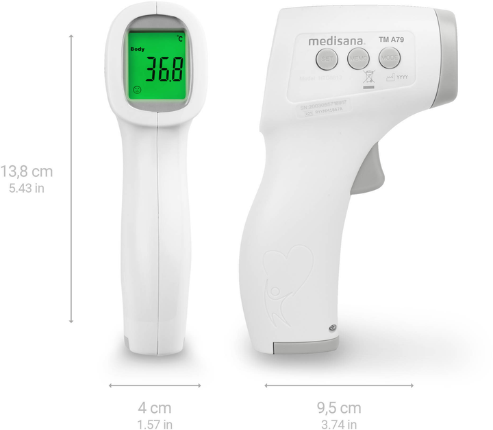 Инфракрасный термометр Medisana TM A79 (99663) - изображение 2