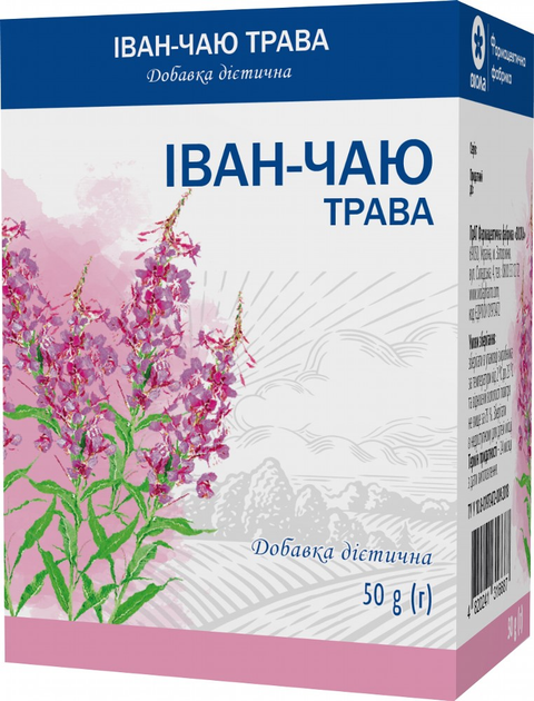 Упаковка фіточаю Віола Іван-чаю трава 50 г x 2 шт (4820241316687) - зображення 2