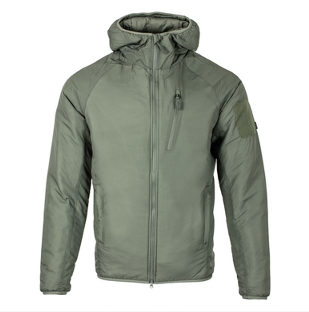 Куртка Helikon-Tex Wolfhound Hoodie® Climashield® Apex Alpha Green S - изображение 2