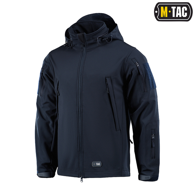Куртка M-Tac Soft Shell Navy Blue L - зображення 1