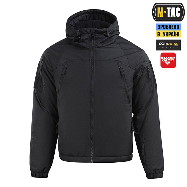 Куртка M-Tac зимняя Alpha Gen.III Pro Black S/R - изображение 2