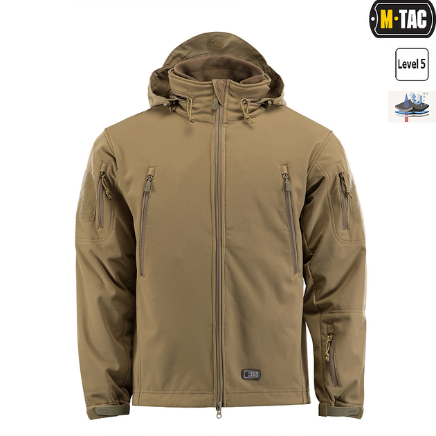 Куртка M-Tac Soft Shell з підстібкою Tan 2XL - зображення 2