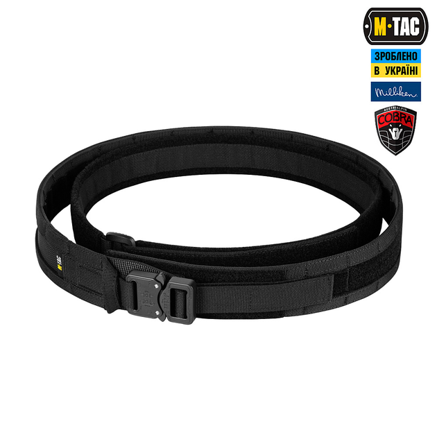 Ремень M-Tac Range Belt Cobra Buckle Gen.IV Black 3XL - изображение 2