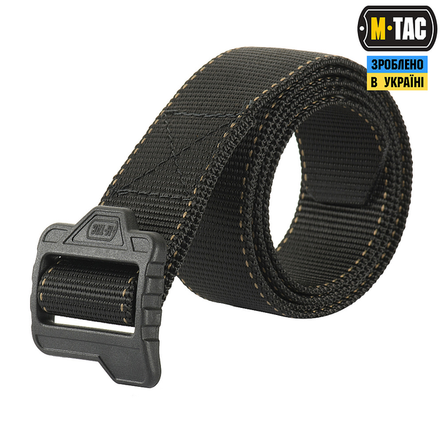 Ремінь M-Tac Paratrooper Belt Black M - зображення 1