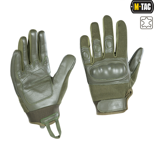 Перчатки M-Tac Assault Tactical Mk.4 Olive XL - изображение 1