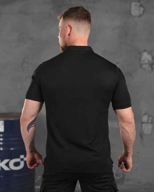 Тактическая футболка polo black XL - изображение 2
