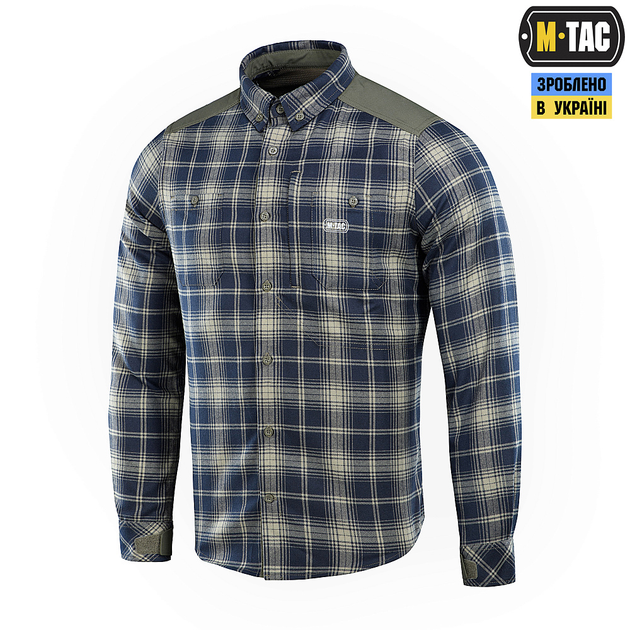 Сорочка M-Tac Redneck Shirt Olive/Navy Blue L/R - зображення 1