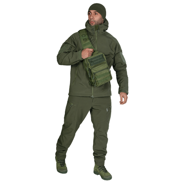 Куртка Stalker SoftShell Олива (7225), XS - зображення 1