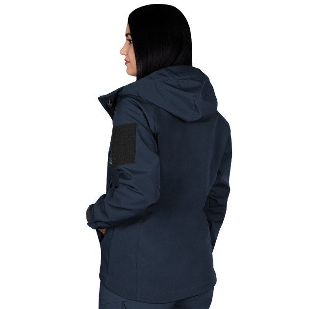 Жіноча куртка Stalker SoftShell Темно-синя (7443), XL - изображение 2