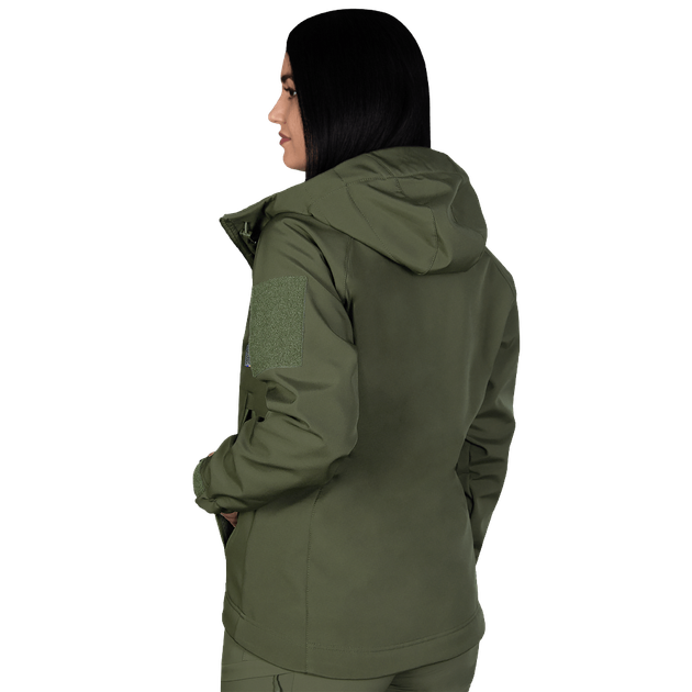 Жіноча куртка Stalker SoftShell Олива (7441), XS - изображение 2