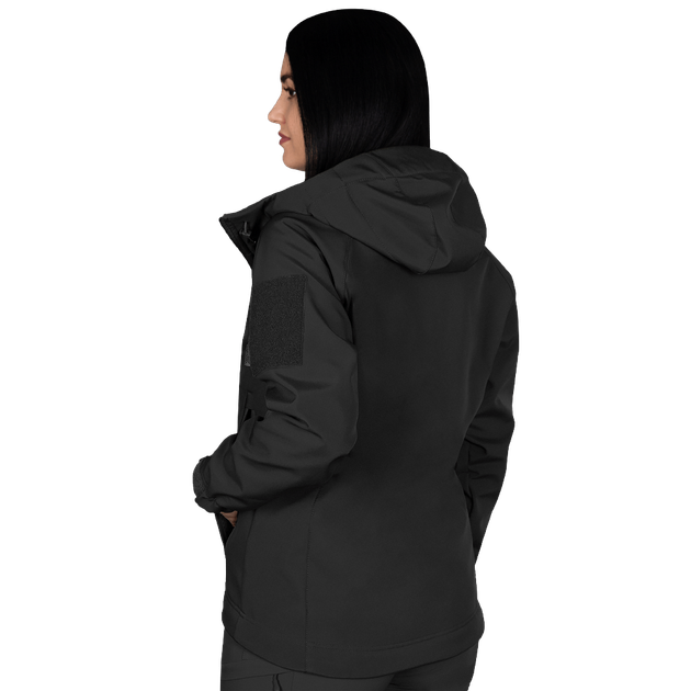 Жіноча куртка Stalker SoftShell Чорна (7442), XS - зображення 2