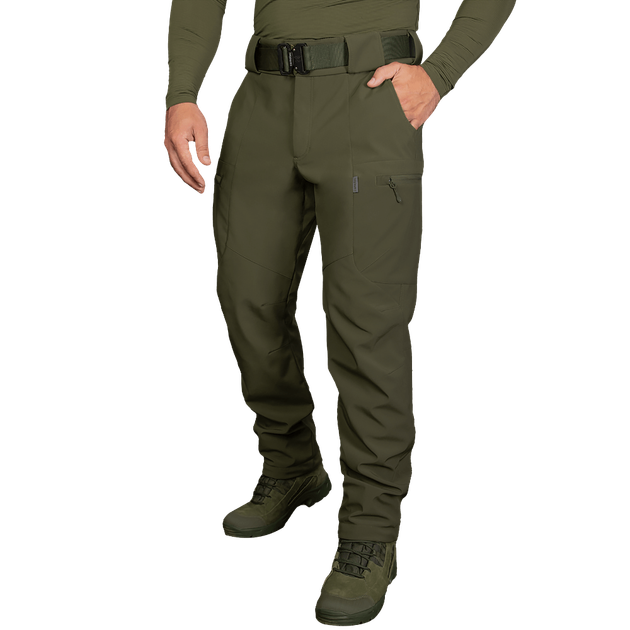 Штани SoftShell Mesh Олива (7307), XL - зображення 2