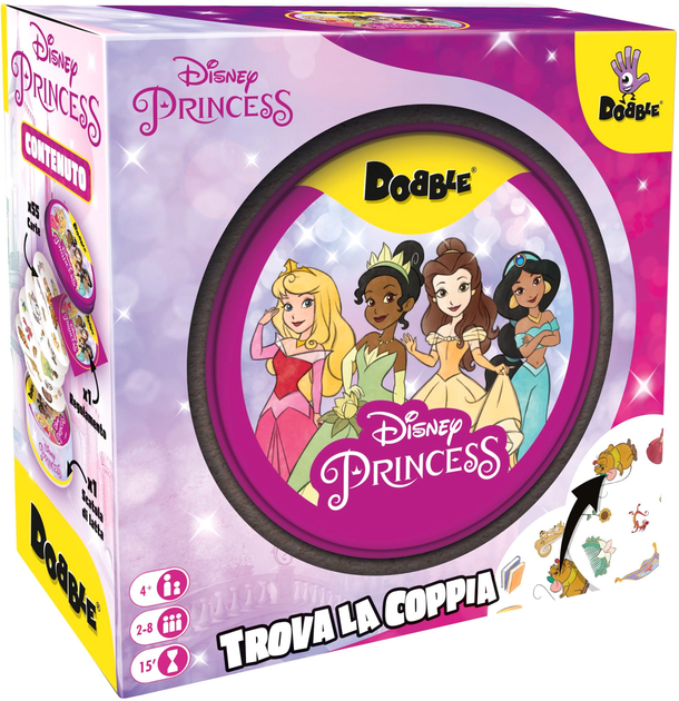 Gra planszowa Asmodee Double Disney Princess (3558380106265) - obraz 1