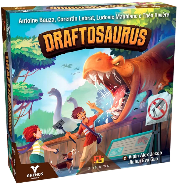 Gra planszowa Ghenos Games Draftosaurus (8033609531240) - obraz 1