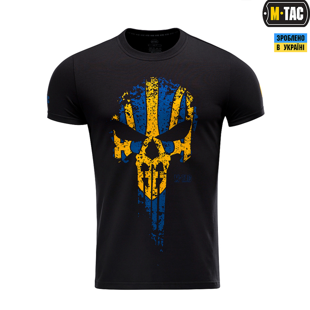 Футболка M-Tac Месник Black/Yellow/Blue 2XL - изображение 2