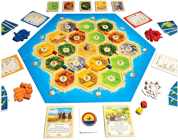 Доповнення до настільної гри Giochi Uniti The Settlers of Catan Cities and Knights (8058773201379) - зображення 2