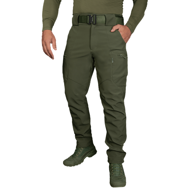 Штани SoftShell Vent Олива (7331), XXXXL - зображення 2