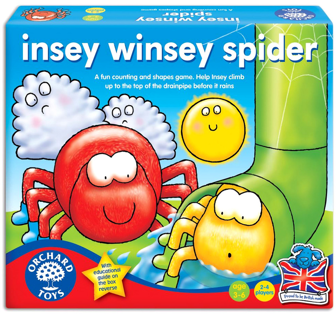 Настільна гра ORCHARD Insey Winsey Spider (5011863100054) - зображення 1