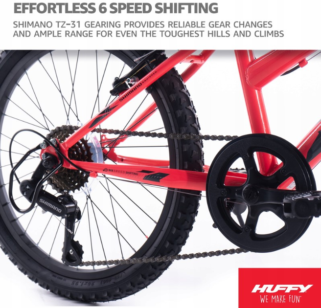 Rower dziecięcy Huffy MTB Stone Mountain 73818W 20" (0032447738185) - obraz 11