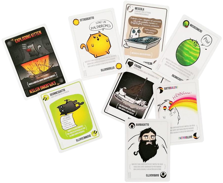 Gra planszowa Asmodee Exploding Kittens (0810083040363) - obraz 2