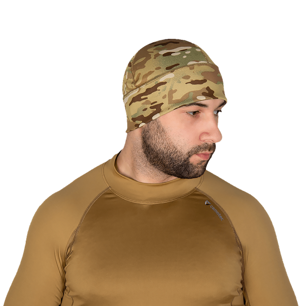 Шапка Camotec Beanie CoolPass мультикам S (7910-S) - Фото 1 Шапка Camotec Beanie CoolPass мультикам S (7910-S) - изображение 1