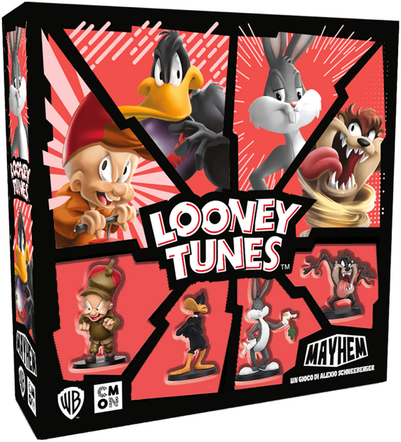 Gra planszowa Asmodee Looney Tunes Mayhem (3558380097242) - obraz 1