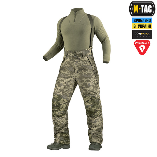 Штани M-Tac зимові Alpha Primaloft MM14 XL/R - зображення 1