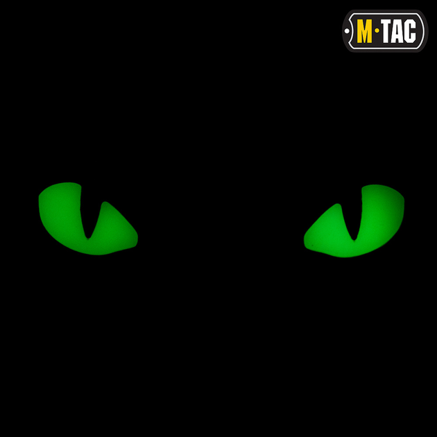 Нашивка M-Tac Cat Eyes 3D PVC Coyote - зображення 2