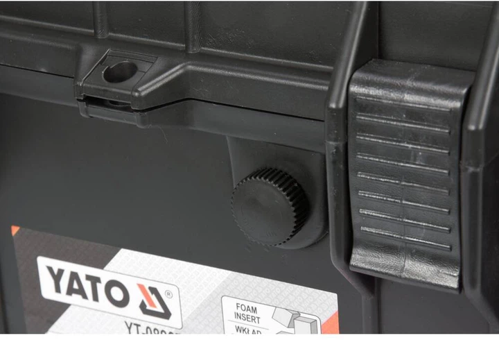 Ящик для інструменту Yato YT-08907 430х244х341 мм ударостійкий герметичний поліпропілен (5906083032387) - зображення 3
