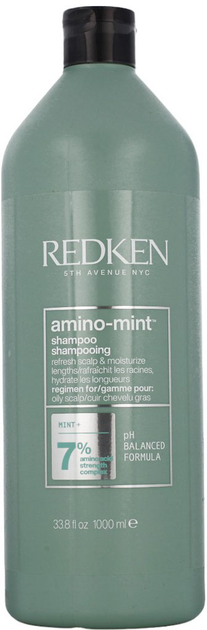 Шампунь для очищення волосся Redken Amino Mint 1000 мл (3474637068363) - зображення 1