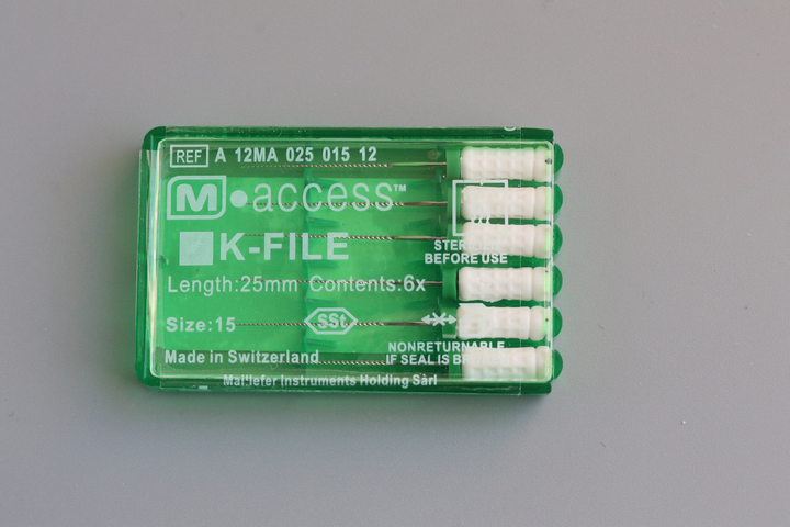 K-File Dentsply M-Access 25мм Розмір #15 - зображення 1
