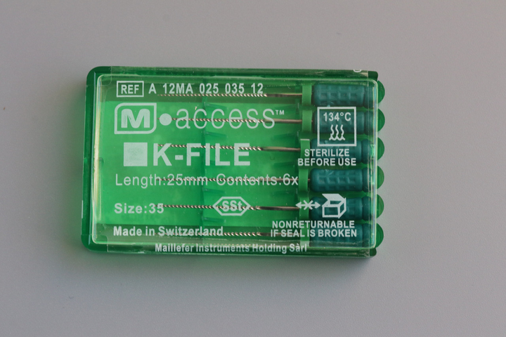 K-File Dentsply M-Access 25мм Розмір #35 - зображення 1