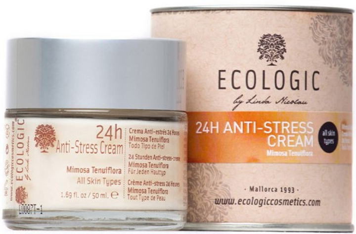 Крем для обличчя Ecologic Cosmetics 24h Anti-Stress Cream 50 мл (8424353100200) - зображення 1