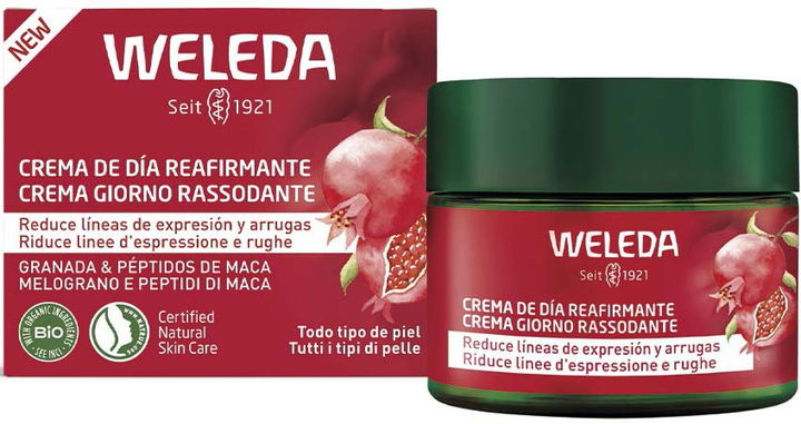 Krem do twarzy na dzień Weleda Pomegranate Firming Day Cream 40 ml (4001638580069) - obraz 1