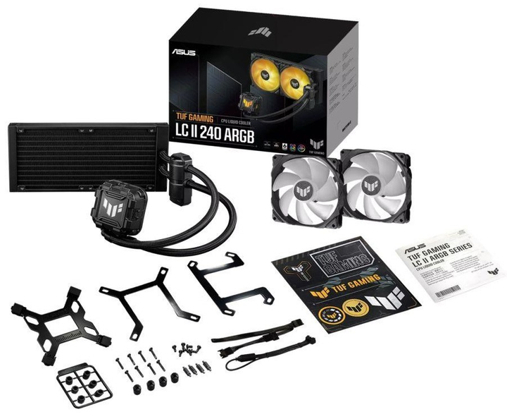 Chłodzenie wodne ASUS TUF Gaming LC II 240 ARGB Black (TUF GAMING LC II 240 ARGB) - obraz 6