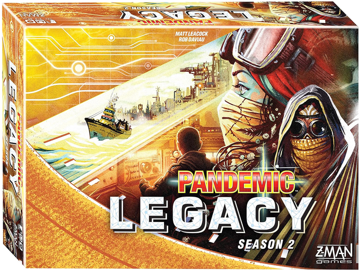 Gra planszowa Asmodee Pandemic Legacy Season 2 Żółta (3558380052241) - obraz 1