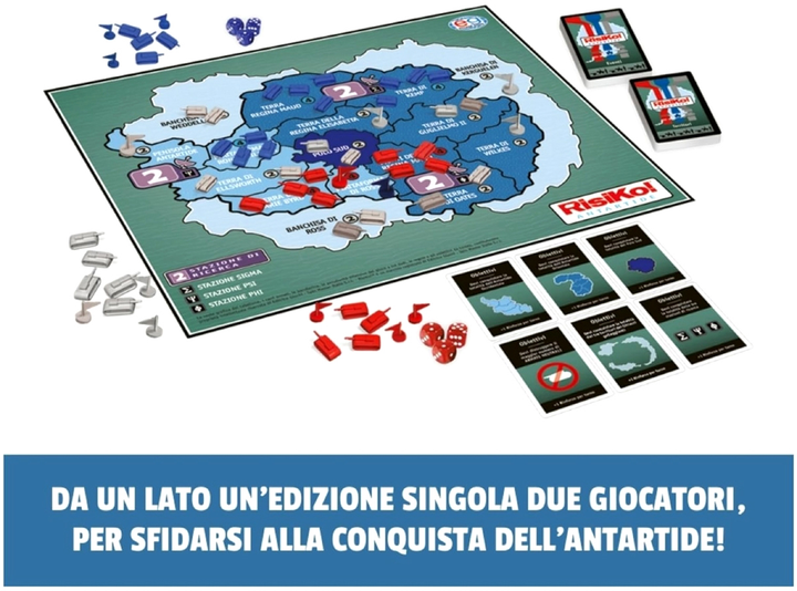 Настільна гра Spin Master Risk Risk Antarctica expansion (0778988434260) - зображення 2