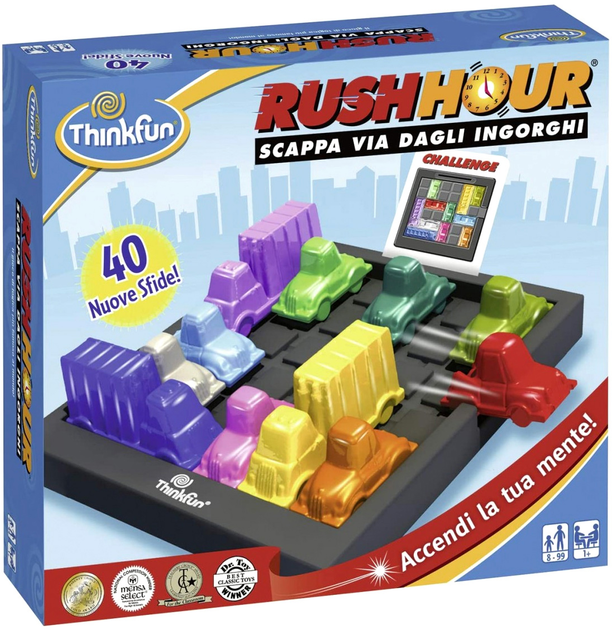 Настільна гра ThinkFun Rush Hour (4005556763009) - зображення 1