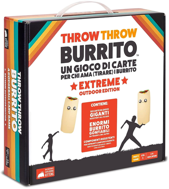 Настільна гра Asmodee Throw Throw Burrito Extreme Edition (0810083041513) - зображення 1