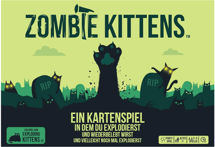 Gra planszowa Asmodee Zombie Kittens (0810083043692) - obraz 2