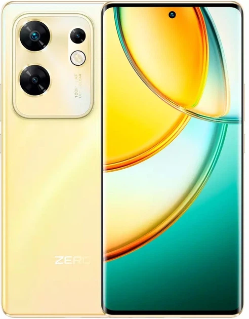 Смартфон Infinix Zero 30 4G X6731B 8/256GB Dual Sim Sunset Gold - Фото 1 Смартфон Infinix Zero 30 4G X6731B 8/256GB Dual Sim Sunset Gold - изображение 1