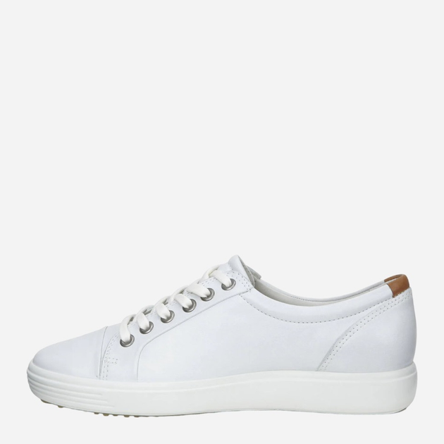 Жіночі кеди низькі ECCO Soft 7 43000301007 36 Білі (737431676107) - зображення 3