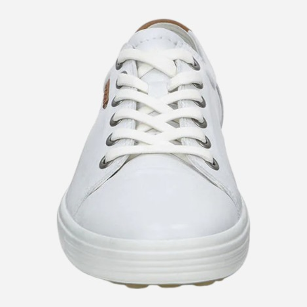 Sneakersy damskie ze skóry naturalnej ECCO Soft 7 43000301007 38 Białe (737431676121) - obraz 4