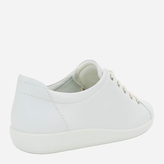 Sneakersy damskie ze skóry naturalnej ECCO Soft 2.0 20650301007 36 Białe (809702100281) - obraz 5