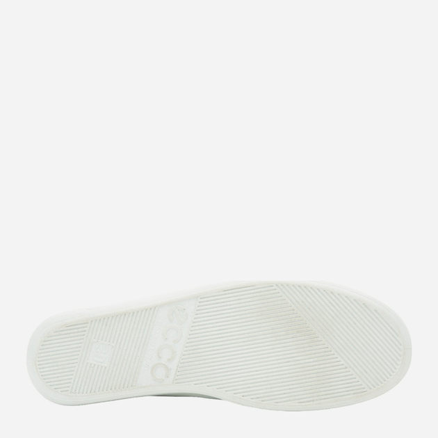 Sneakersy damskie ze skóry naturalnej ECCO Soft 2.0 20650301007 37 Białe (809702100298) - obraz 6